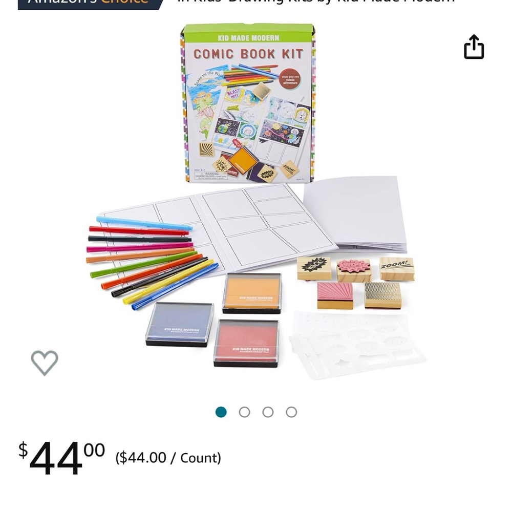COMIC BOOK CREATOR KIT FOR KIDS
